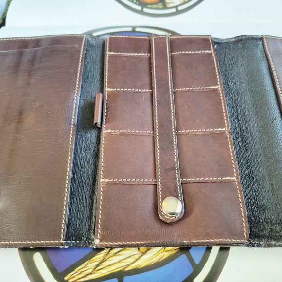 Brown Leather Men's Bag - Picture 3 of 11